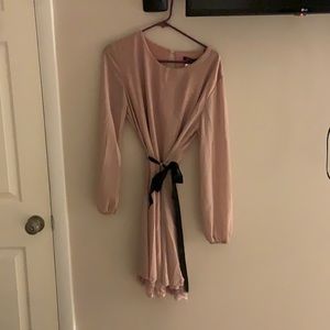 NWOT Boohoo Dusty Pink Dress